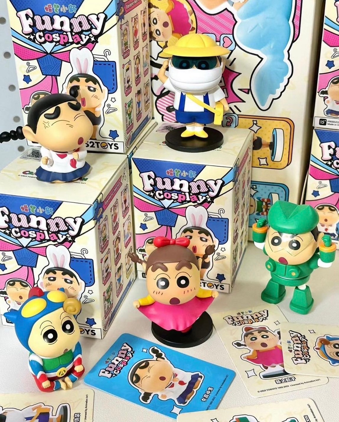 Crayon Shinchan - Funny Cosplay Series by 52Toys
