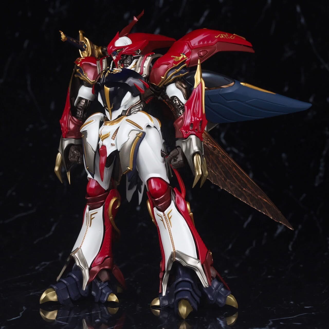 Gundam - METAL BUILD - DRAGON SCALE BELLVINE (Leader of the NA Royal Knights Specification) by Premium Bandai (Limited มีกล่องน้ำตาล)