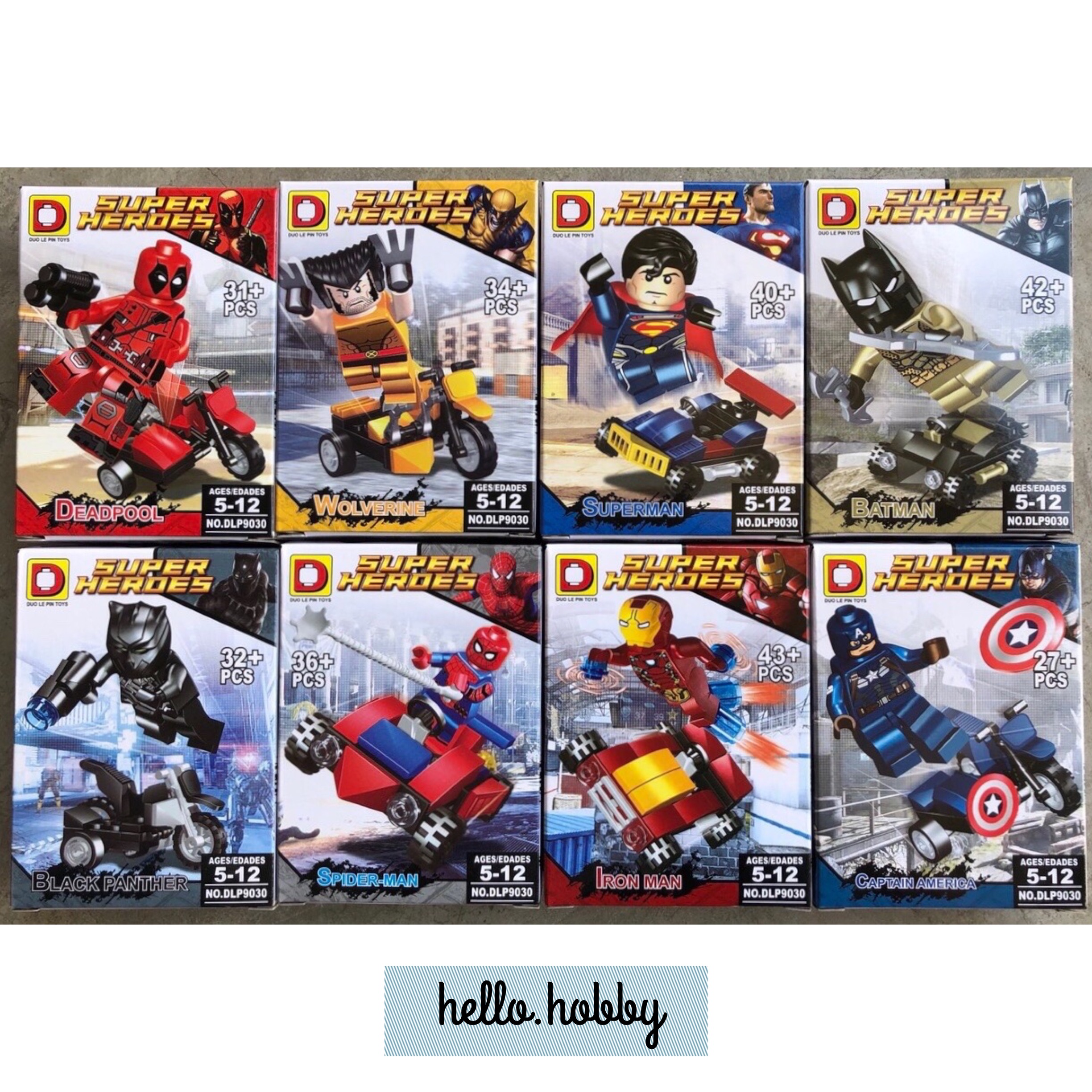 DLP 9030 Super heroes