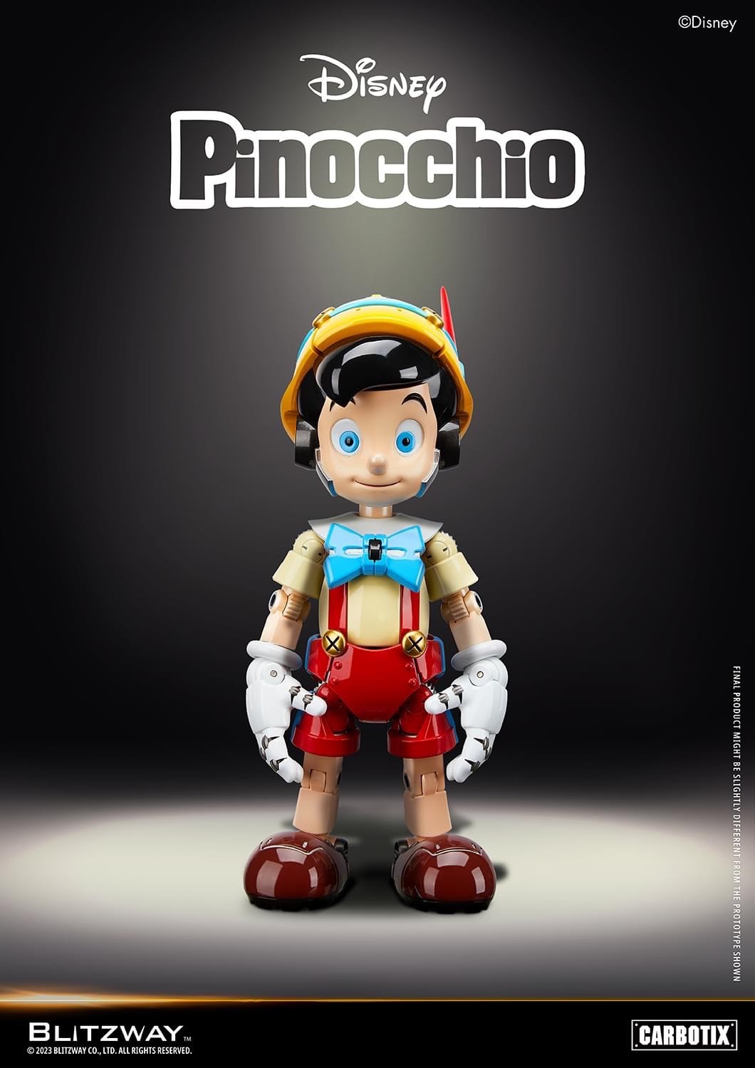 CARBOTIX - Disney Characters Series - Pinocchio by Blitzway x 5Pro Studio