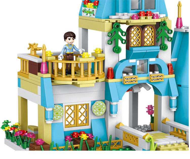 Lele 37008 Happy Princess Anna in Cinderella and the Prince's Castle 561pcs