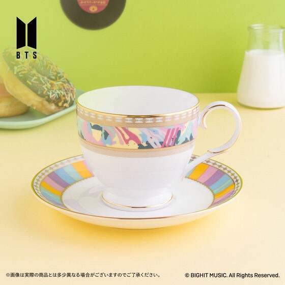 PRE-ORDER : Noritake Cup&Saucer set BTS Music Theme DNA ver./ MIC Drop ver. / Dynamite ver.