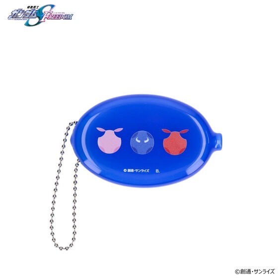 PRE-ORDER : Mobile Suit Gundam SEED FREEDOM Haro Tori Blue Dot Item Rubber Coin Case