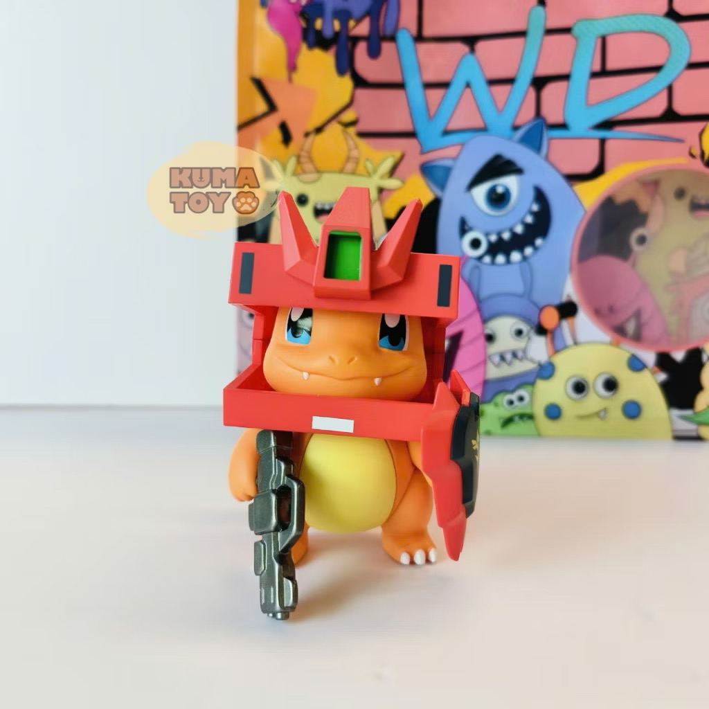 Pokemon x Gundam - Pokémon Mecha Dream Cosplay Series (Set of 4)