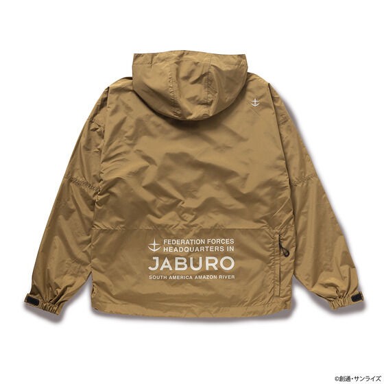 PRE-ORDER : STRICT-G JABURO "Mobile Suit Gundam" Shell Hoodie