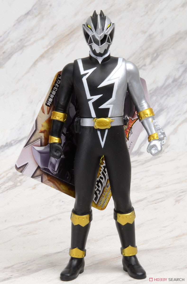 Kishiryu Sentai Ryusoulger - Sentai Hero Series 05 Ryusoul Black by Bandai