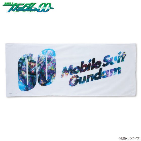 PRE-ORDER : Mobile Suit Gundam 00 00 Design Series Double Cloth Towel