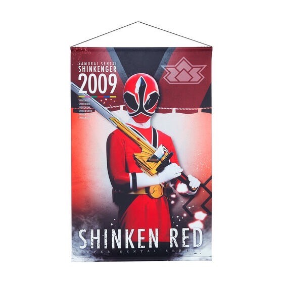 PRE-ORDER : Samurai Sentai Shinkenger Large Format Stylish Wall Hanging (B2 Tapestry)