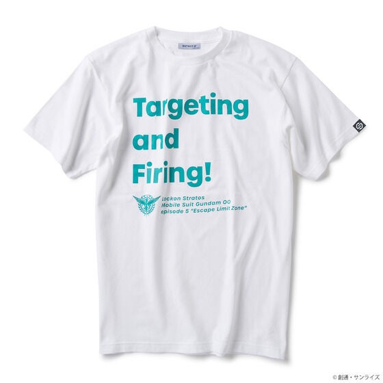 PRE-ORDER : STRICT-G "Mobile Suit Gundam 00" Famous Lines T-shirt