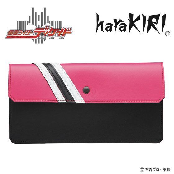 PRE-ORDER : Kamen Rider Decade x haraKIRI Leather Long Wallet