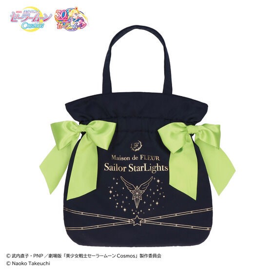 PRE-ORDER : [Maison de FLEUR] Theatrical version "Sailor Moon Cosmos" Double Ribbon Tote Bag