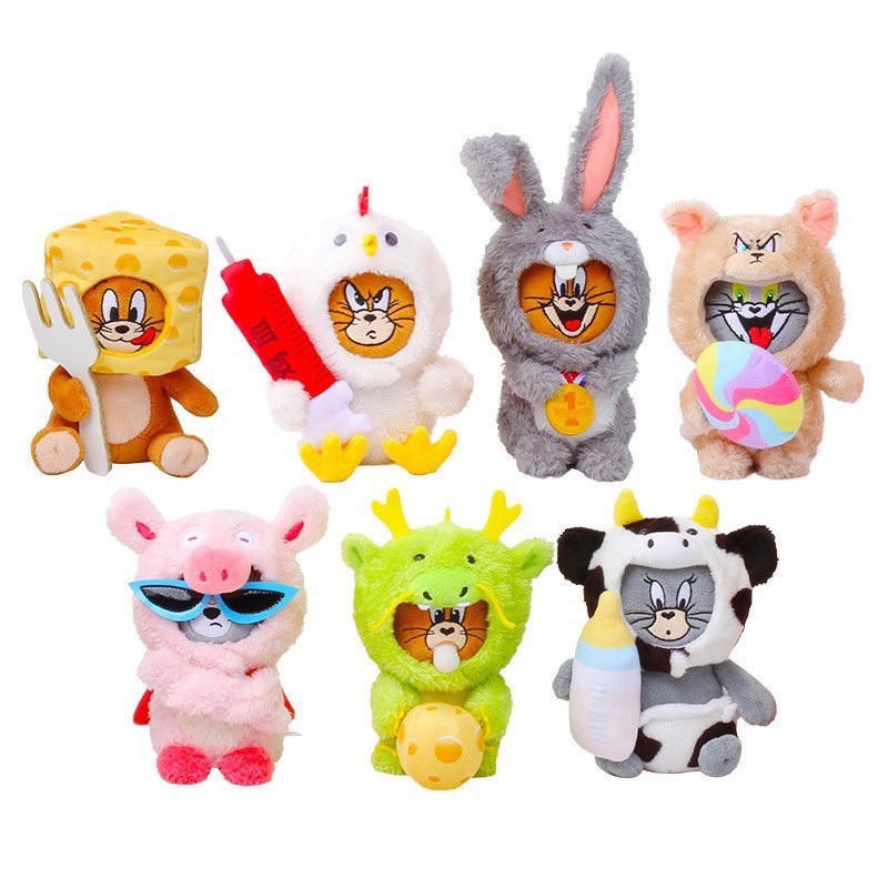 ตุ๊กตาทอมเจอรี่ - Tom & Jerry Plush Zodiac Series by Hugkis