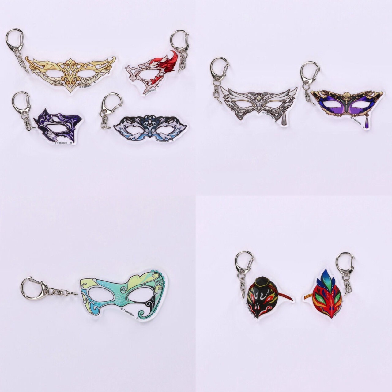 PRE-ORDER : Ride Kamens Mask Acrylic Keychain (19 types)