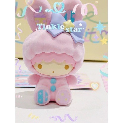 Sanrio Characters Rabbit Flocking Series by Miniso (Set of 6)