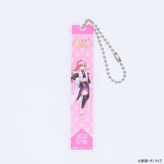 PRE-ORDER : Mobile Suit Gundam SEED Series Grand Prix 2024 Room Key Style Acrylic Charm (2 types in total)