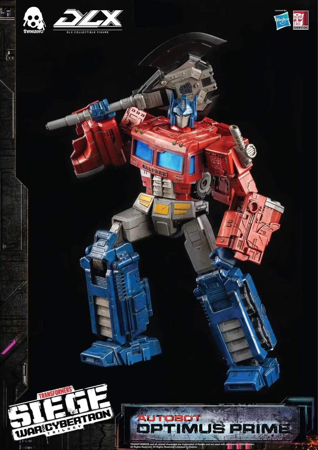 Pre-order : Transformers: War For Cybertron Trilogy DLX Optimus Prime by Threezero