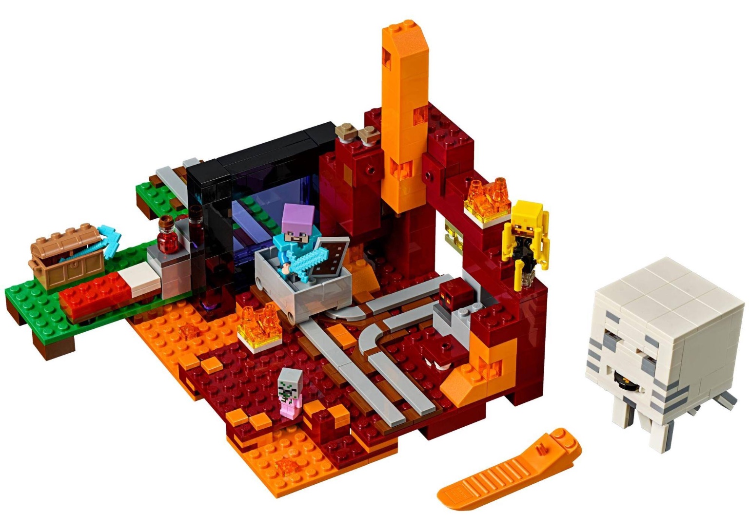 SY 990 Minecraft The Nether Portal 487pcs