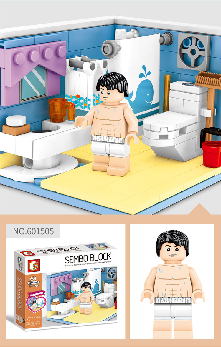 Sembo Block 601502-601505 Simple Life