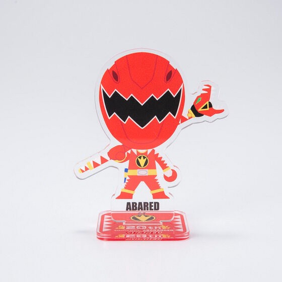 PRE-ORDER : Bakuryu Sentai Abaranger 20th Anniversary Deformed Acrylic Stand