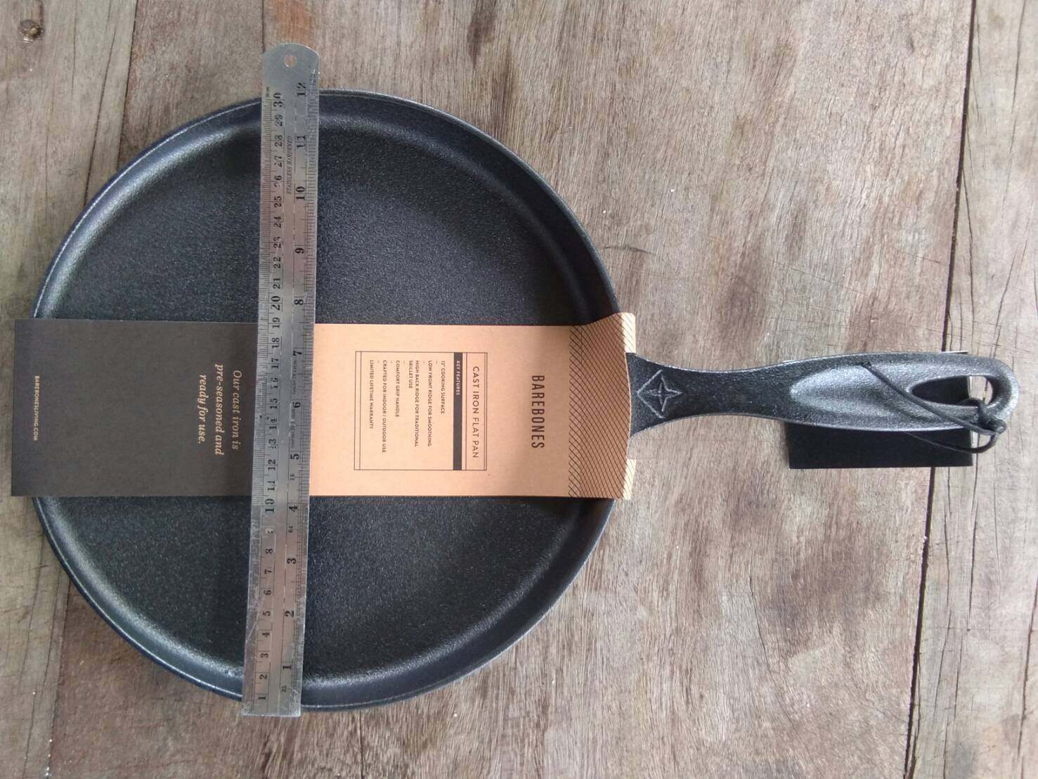 Barebones Cast Iron Flate Pan