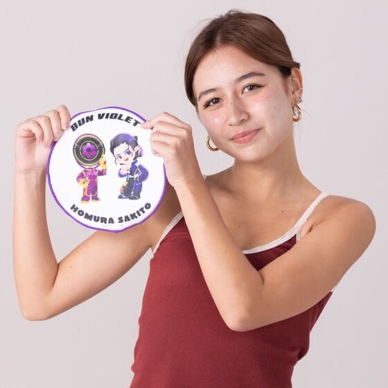 PRE-ORDER : Bakuage Sentai Boonboomger Deformed Circular Mini Towel (6 types)