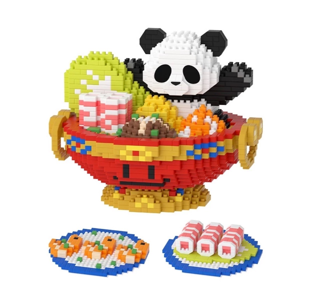 pen nie x Mard 6068 Panda Hot Pot 2236pcs