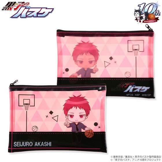 PRE-ORDER : Kuroko's Basketball Clear Pouch (After School Basketball Ver.) (7 types in total)