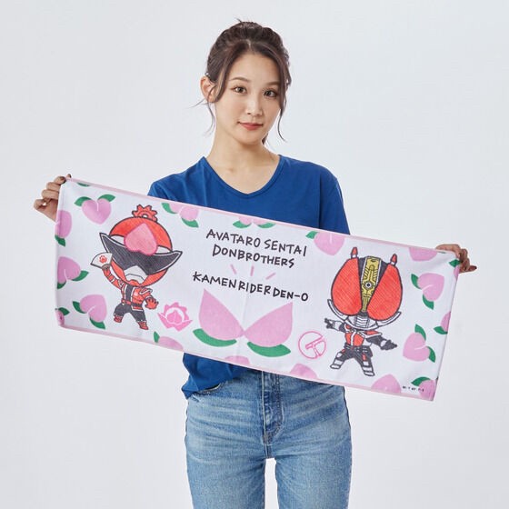 PRE-ORDER : Avataro Sentai Donbrothers x Kamen Rider Den-O Face Towel