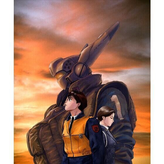 PRE-ORDER : Mobile Police Patlabor the Movie 1+2 SET Blu-ray (Limited time production) [with A-on STORE limited benefits]