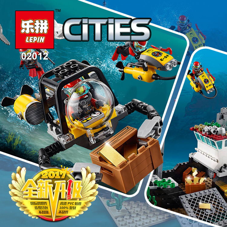 Lepin 02012 Deep Sea Exploration Vessel 774pcs