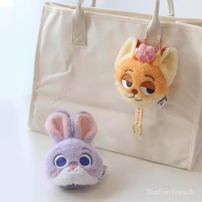 ตุ๊กตาพวงกุญแจ กระเป๋าใส่เหรียญ ลิขสิทธิ์แท้ - Disney - Zootopia Plush Pendant Coin Purse Keychain by Potdemiel