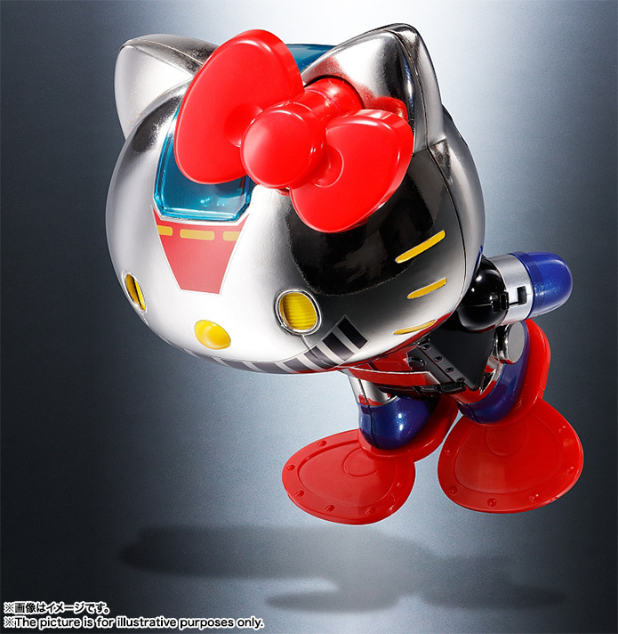Chogokin HELLO KITTY (Mazinger Z color)