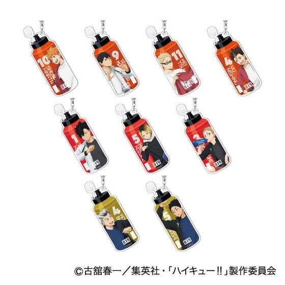 PRE-ORDER : Haikyu!! Acrylic Keychain Jersey Exchange Ver.