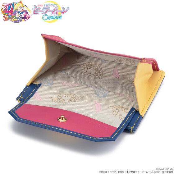 PRE-ORDER : Movie version "Pretty Guardian Sailor Moon Cosmos" Leather Accessory Series Thin Wallet