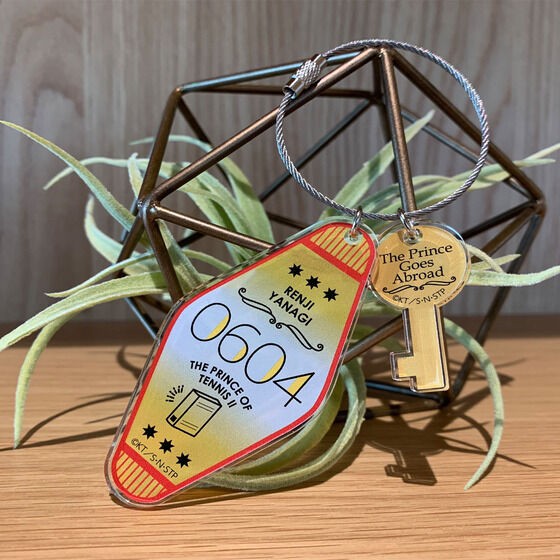 PRE-ORDER : The Prince of Tennis Abroad Room Keychain with Key Charm