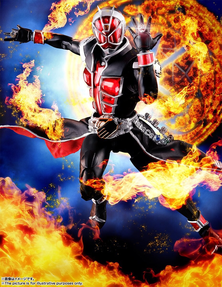 Pre-order : S.H.FIGUARTS (SHINKOCCOU SEIHOU) KAMEN RIDER WIZARD FLAME STYLE