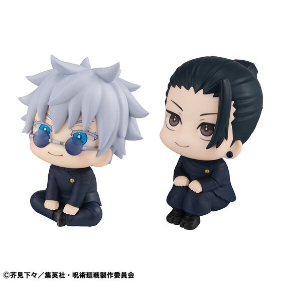 PRE-ORDER : Rukappu Jujutsu Kaisen Satoru Gojo & Natsuyu Suguru Technical College ver. Set [with limited cushion]