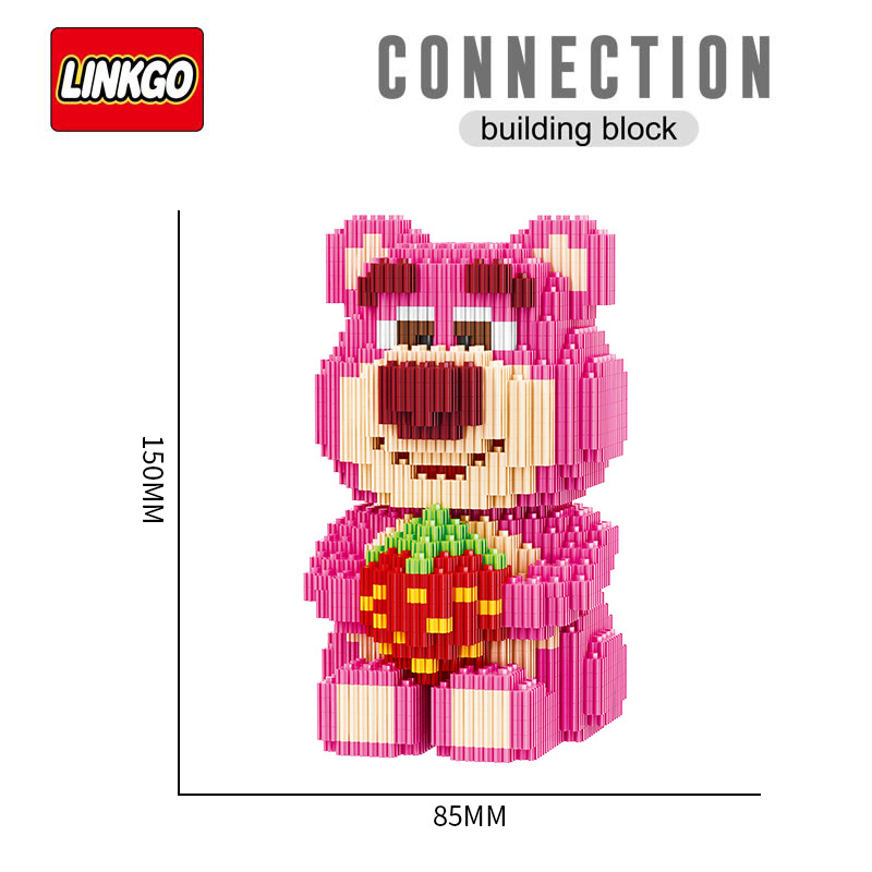 Linkgo 68467-68468 - Disney - Toy Story - Lotso