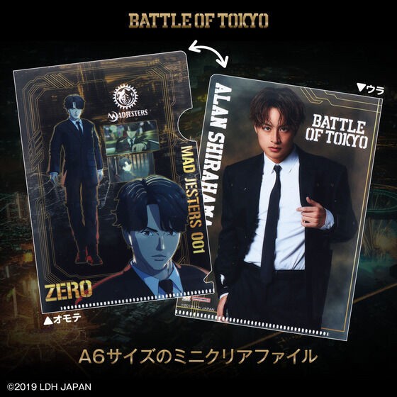 PRE-ORDER : Battle of Tokyo Mini Clear File (Set 38 pcs included)