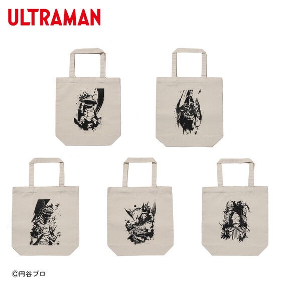 PRE-ORDER : Ultra Monster Tote Bag Ink Painting Style Pattern