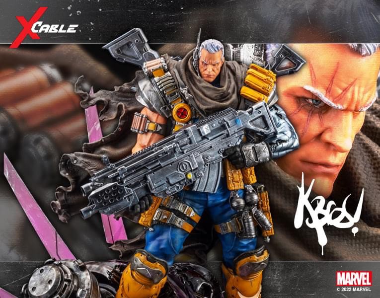 Pre-order : CABLE FINE ART STATUE SIGNATURE SERIES -Featuring the Kucharek Brothers- by Kotobukiya