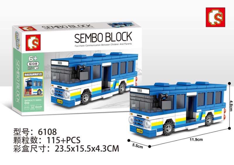 Sembo block 6108-6115 Amazing Thailand Vol.2