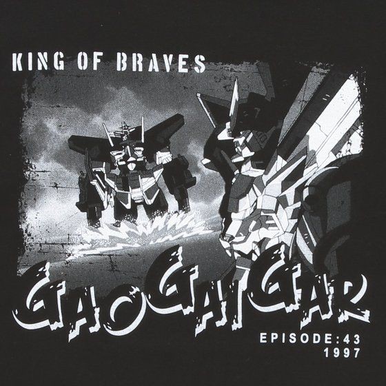 PRE-ORDER : The King of Braves Gaogaigar T-shirt