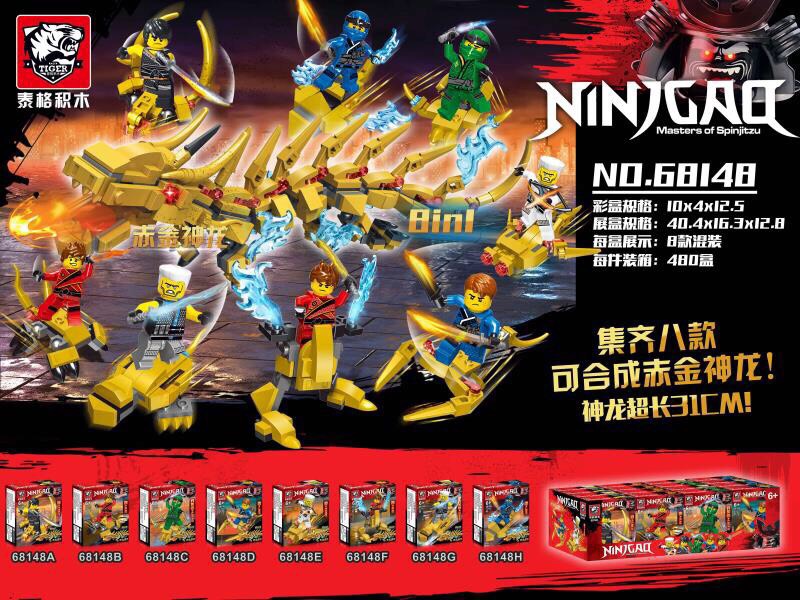 Tiger 68148 A-H Ninjago