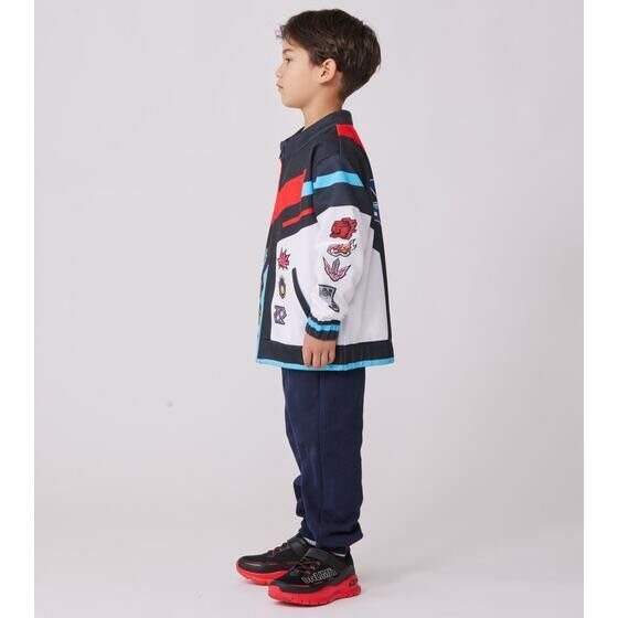 PRE-ORDER : Bakuage Sentai Boonboomger Champion Boonboomger Bun Red Cosplay Jacket for Children