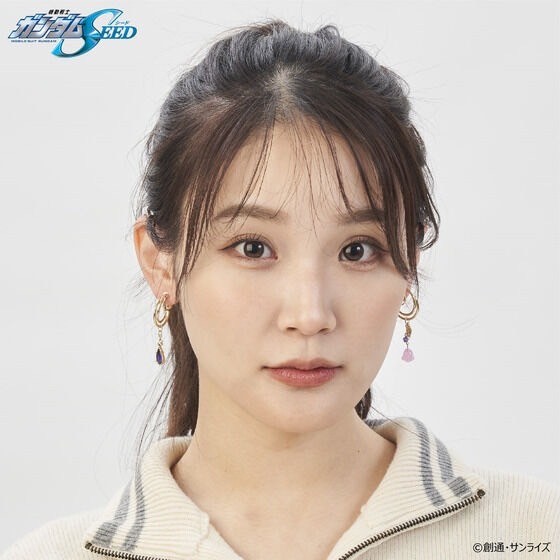 PRE-ORDER : Mobile Suit Gundam SEED Lacus/Cagalli Motif Ear Accessories