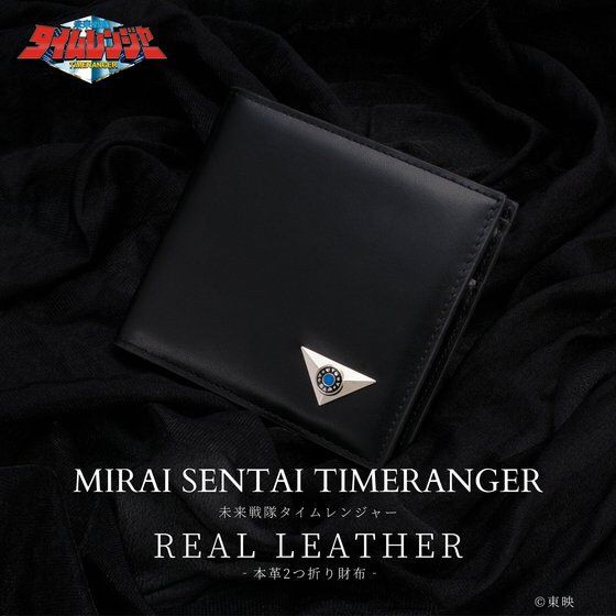 PRE-ORDER : Mirai Sentai Timeranger Genuine Leather Bi-Fold Wallet