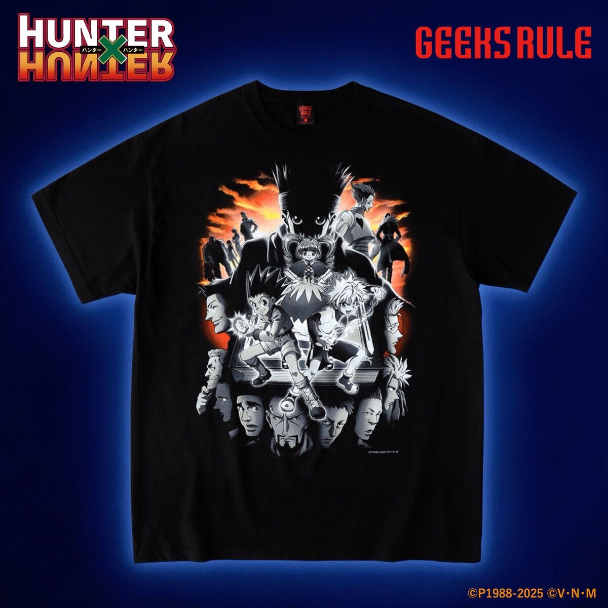 PRE-ORDER : 3rd Edition [HUNTER×HUNTER] x GEEKS RULE Collaboration T-shirt