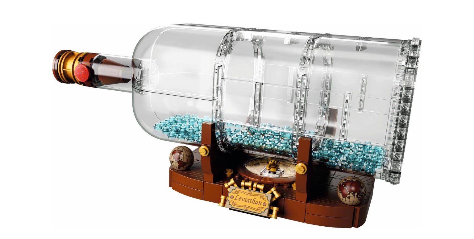 Lepin 16051 Ship in a Bottle 1078pcs
