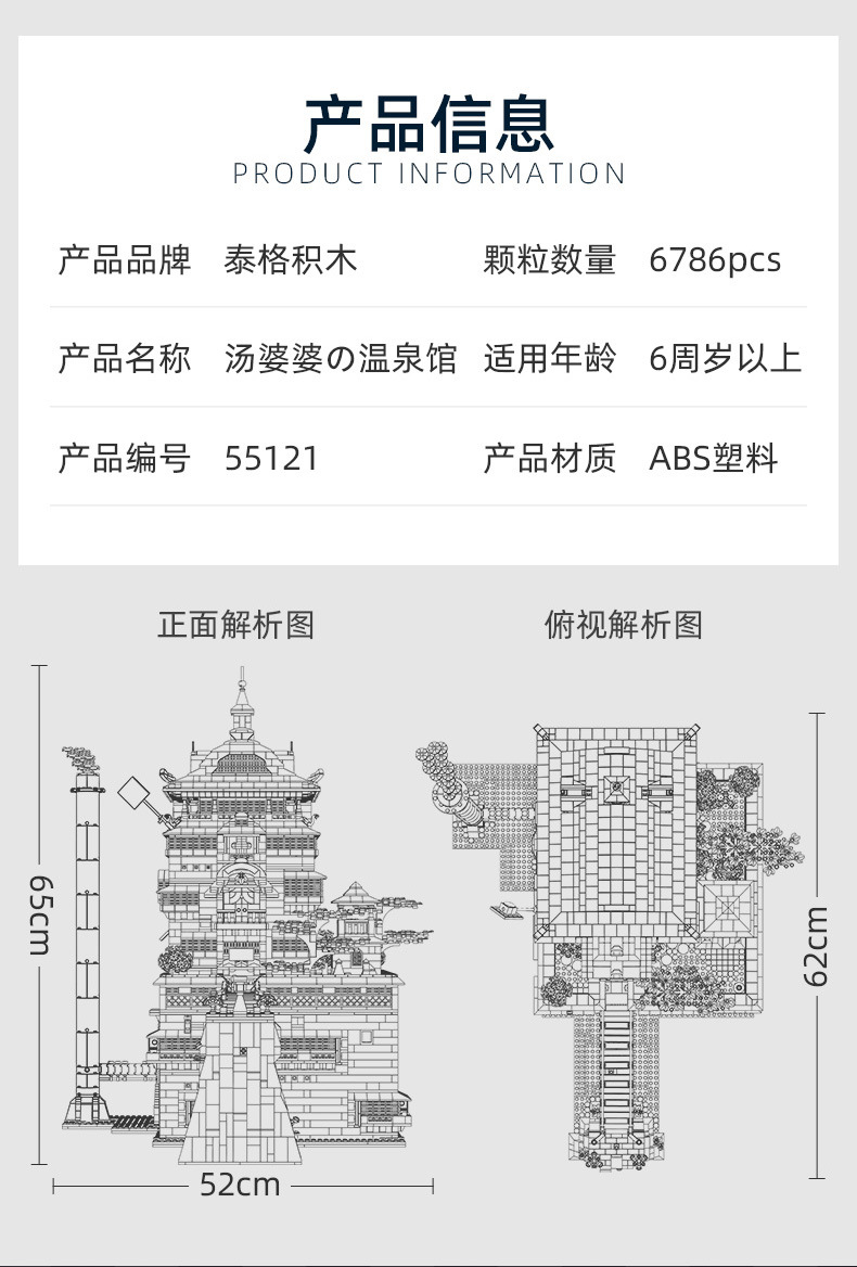 Tiger 55121 Granny Tang’s Hot Spring 6876pcs